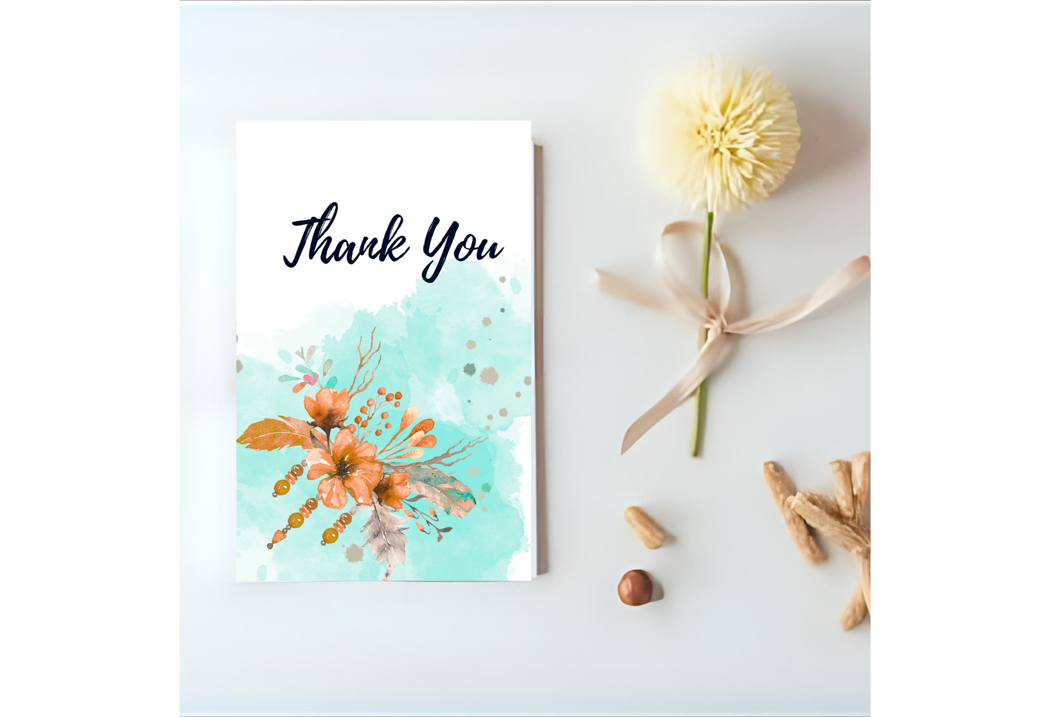 Blooming Thank You Card