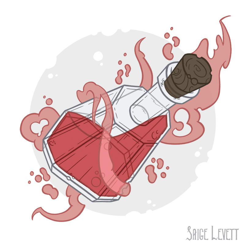 Enchanted Potion Bottle