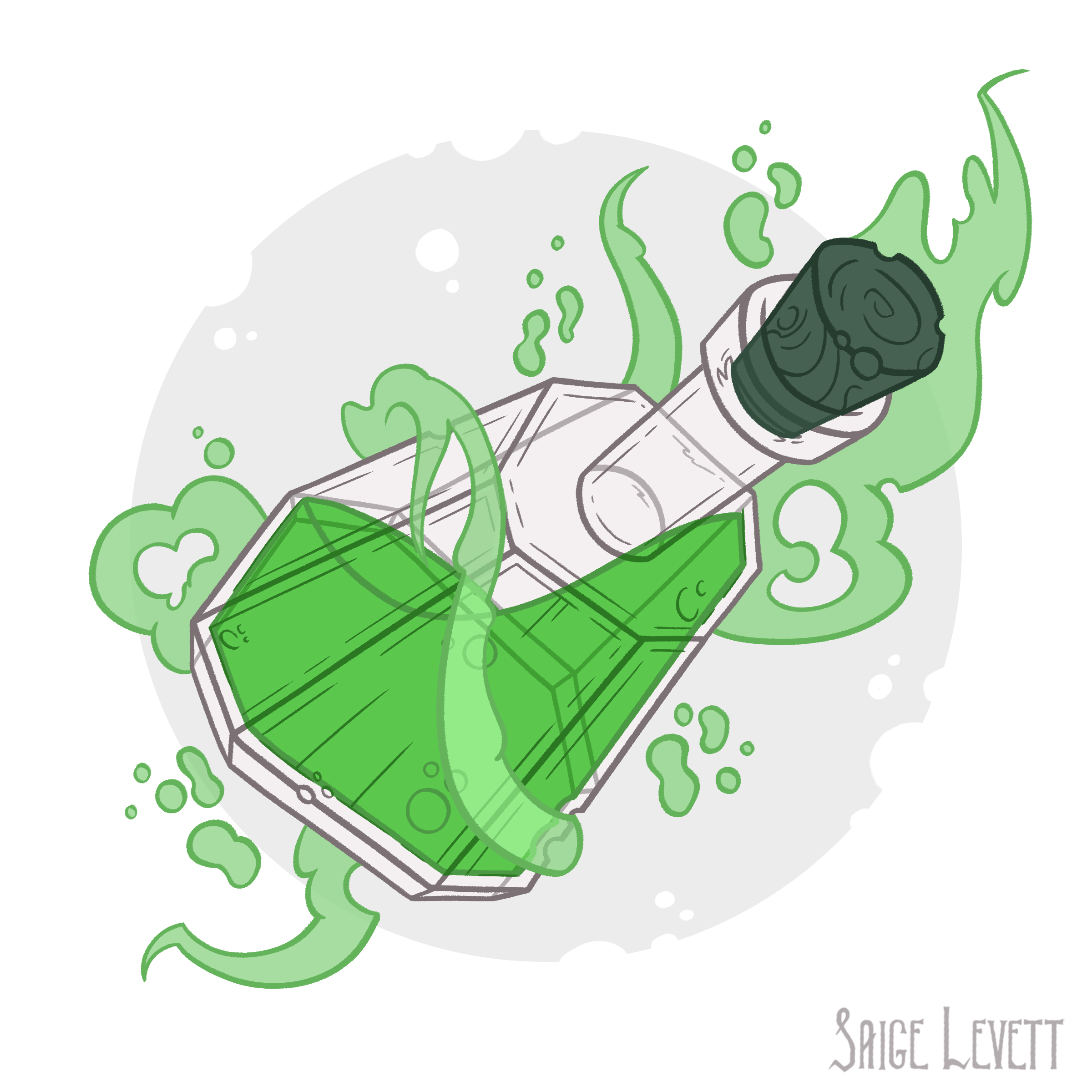 Enchanted Potion Bottle