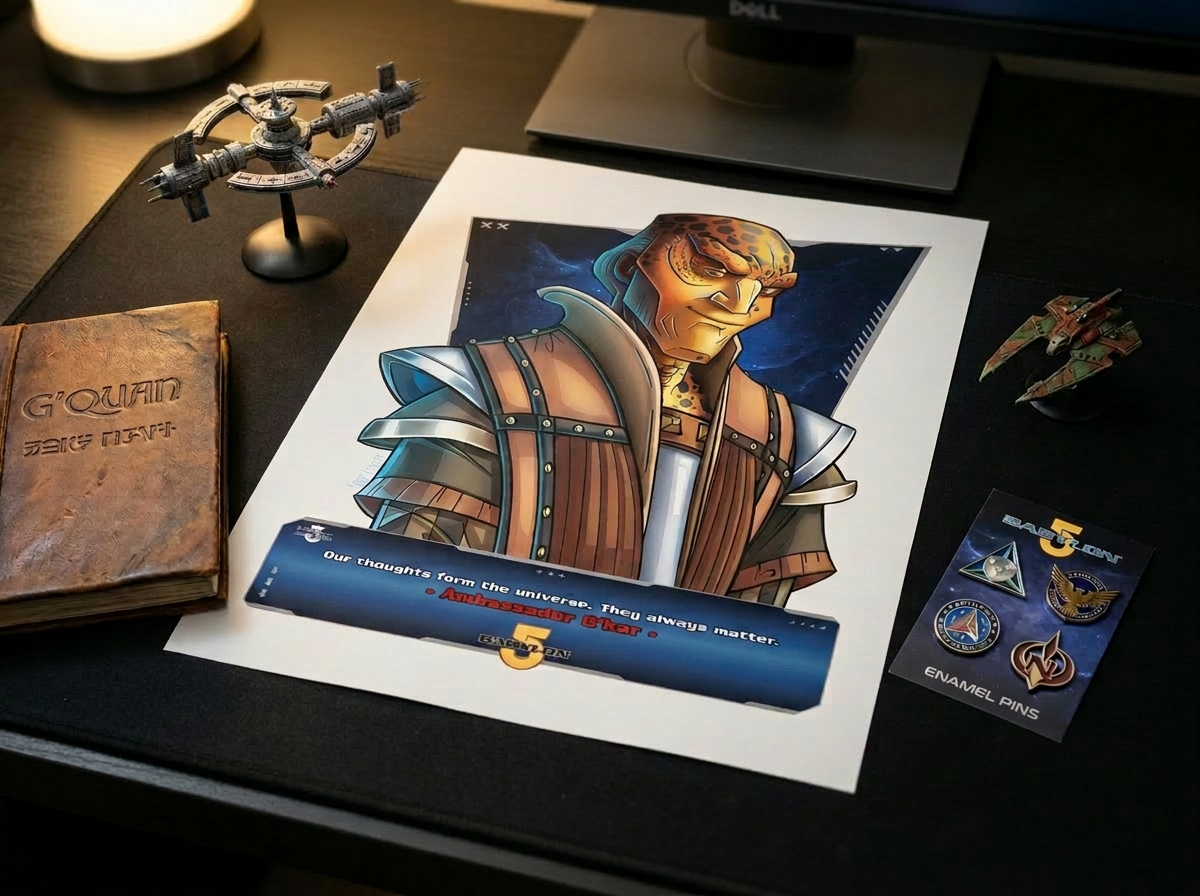 Ambassador G'Kar - Fine Art Print