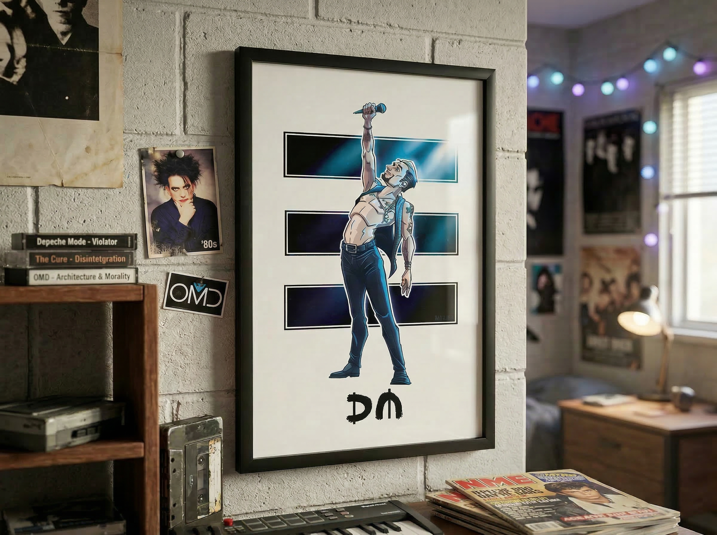 Dave Gahan - Fine Art Print