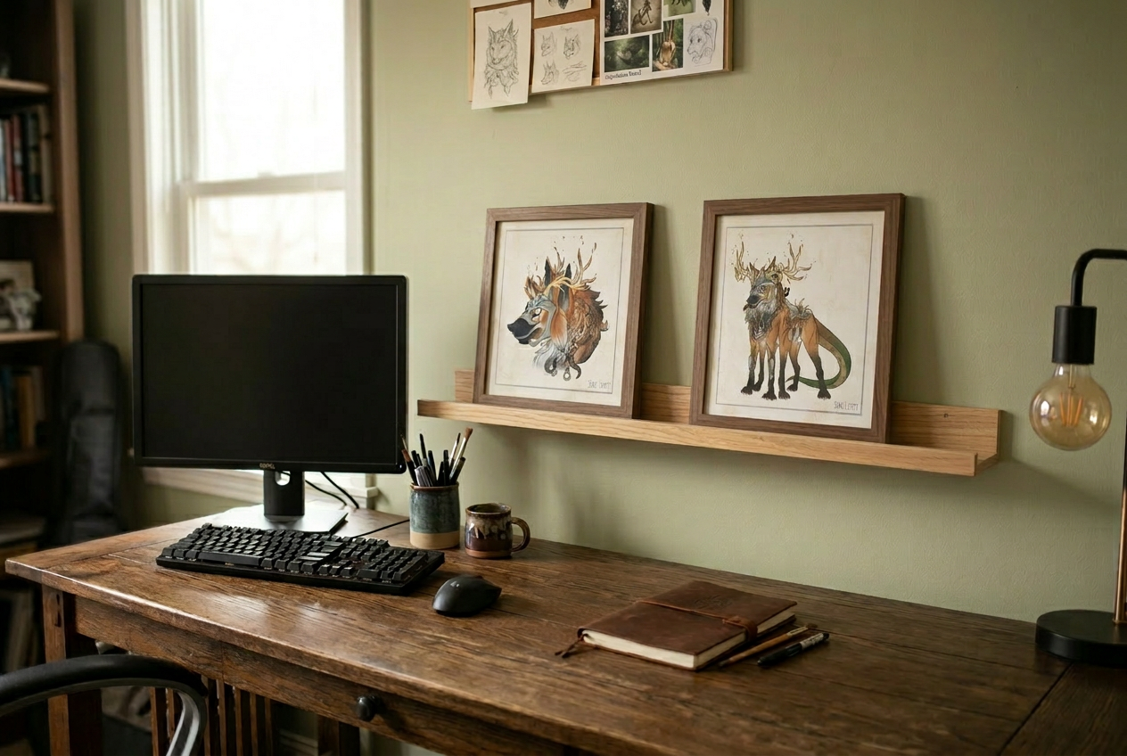 Warrior Fenrir - Fine Art Print