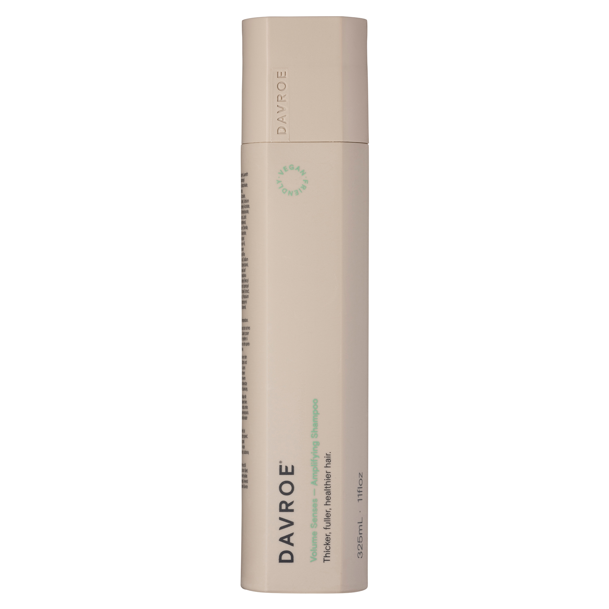 Šampūnas apimčiai. Davroe Senses Volume Shampoo