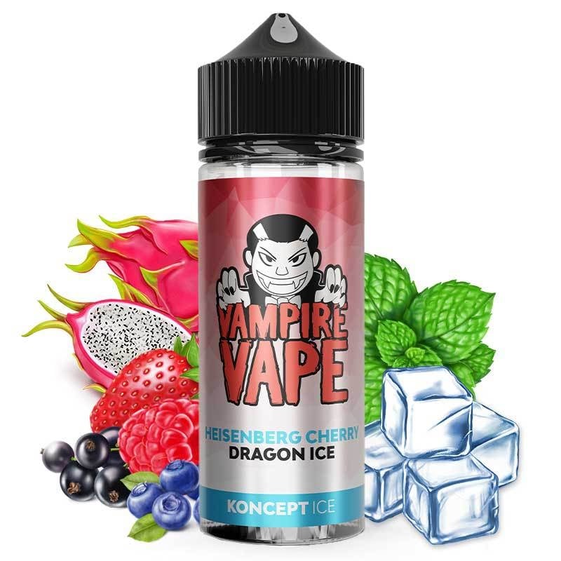 Heisenberg Cherry Dragon Fruit Ice Vampire Vape Fruit du dragon - Fruits rouges - Menthol - Frais