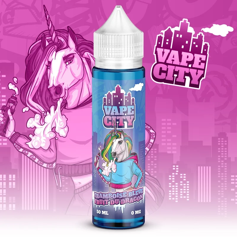 FRAMBOISE BLEUE FRUIT DU DRAGON VAPE CITY