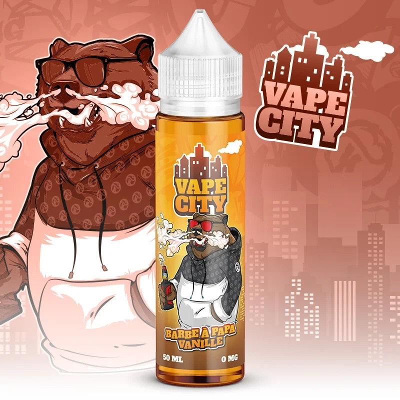 BARBE À PAPA VANILLE VAPE CITY