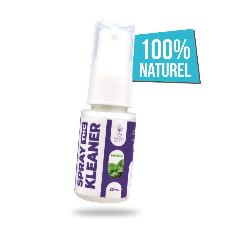 Spray Kleaner THC à la menthe 100% naturel