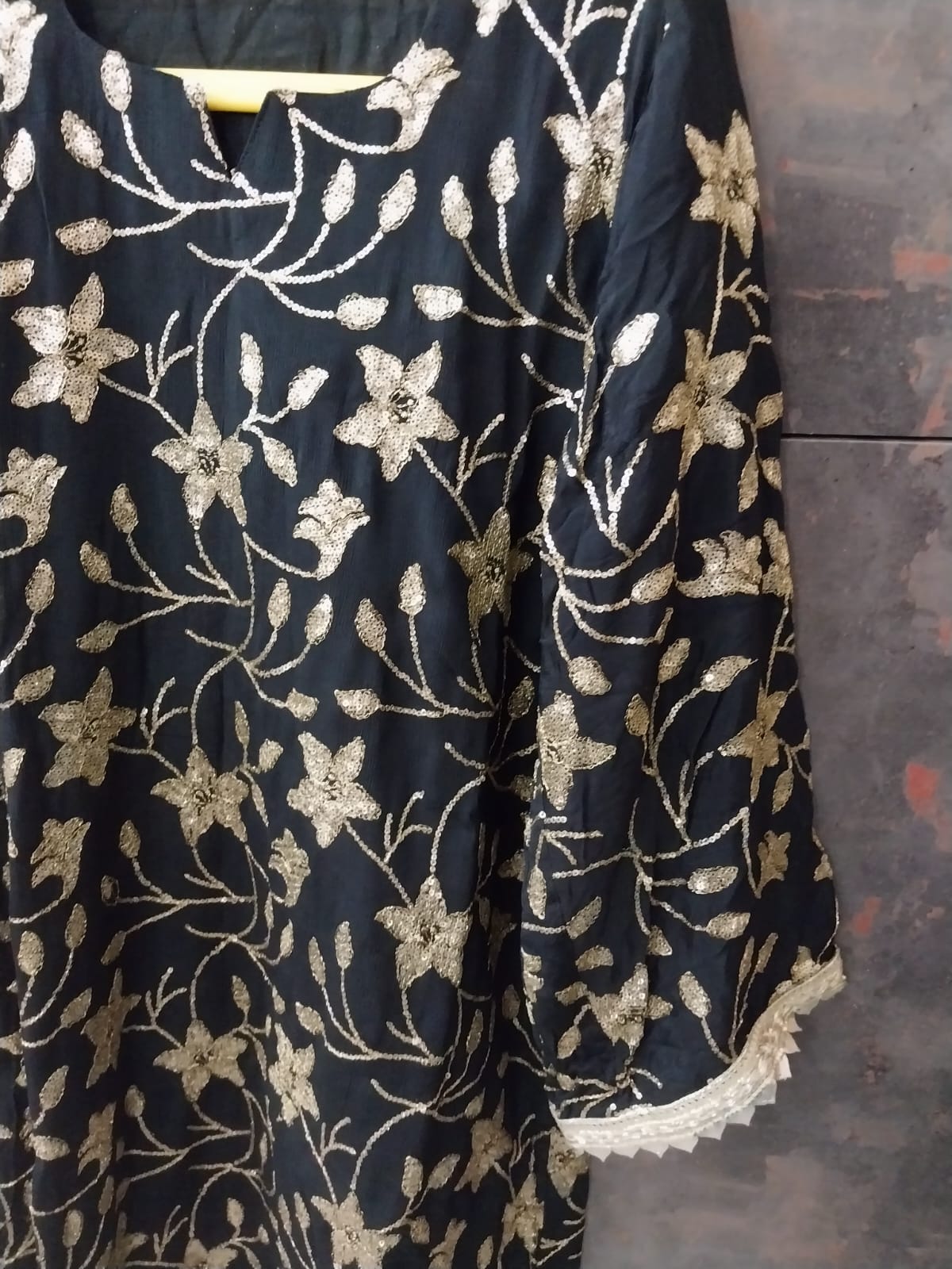 Black Zardozi Set