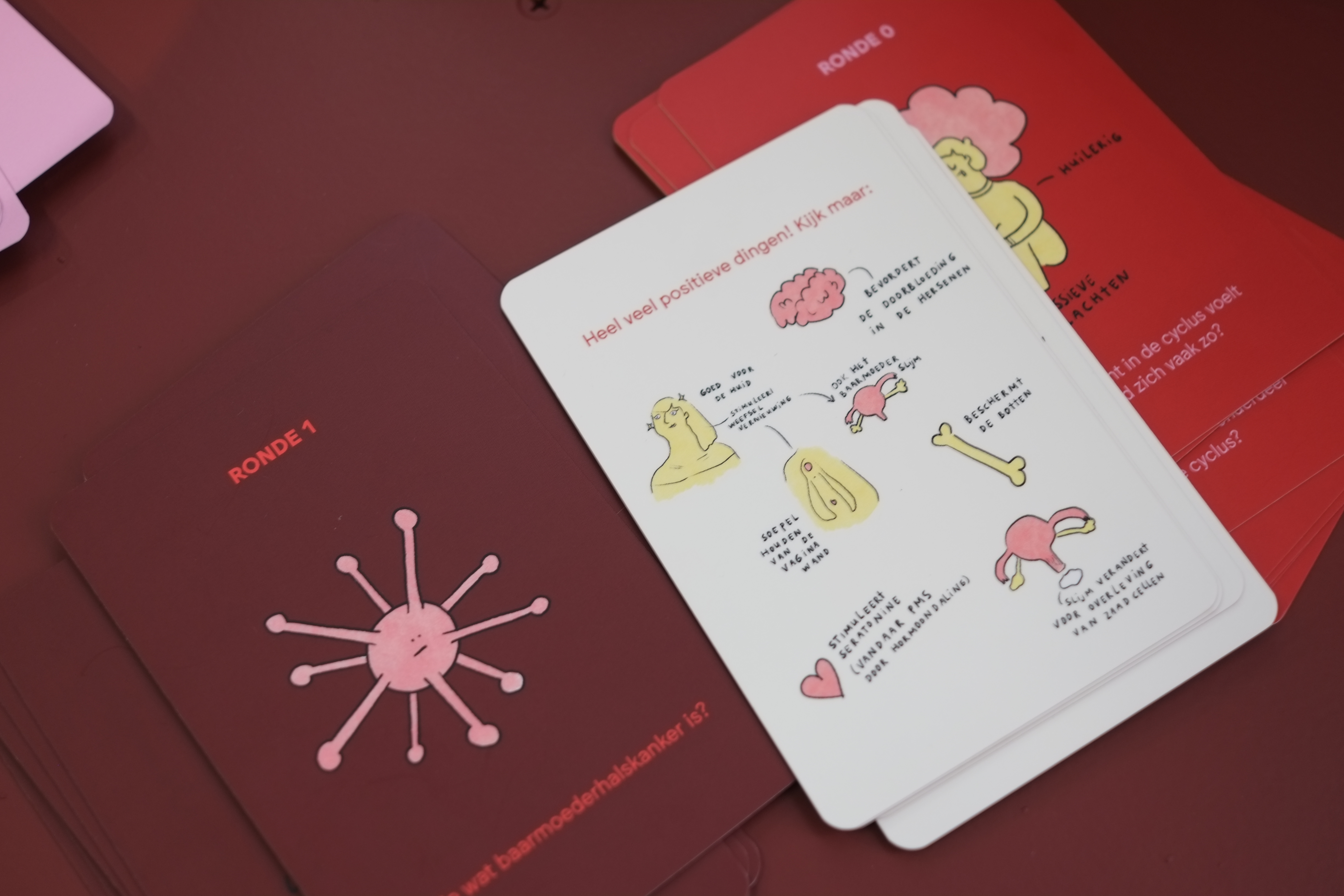 Baarmoedergeheimen Praatstoel installatie