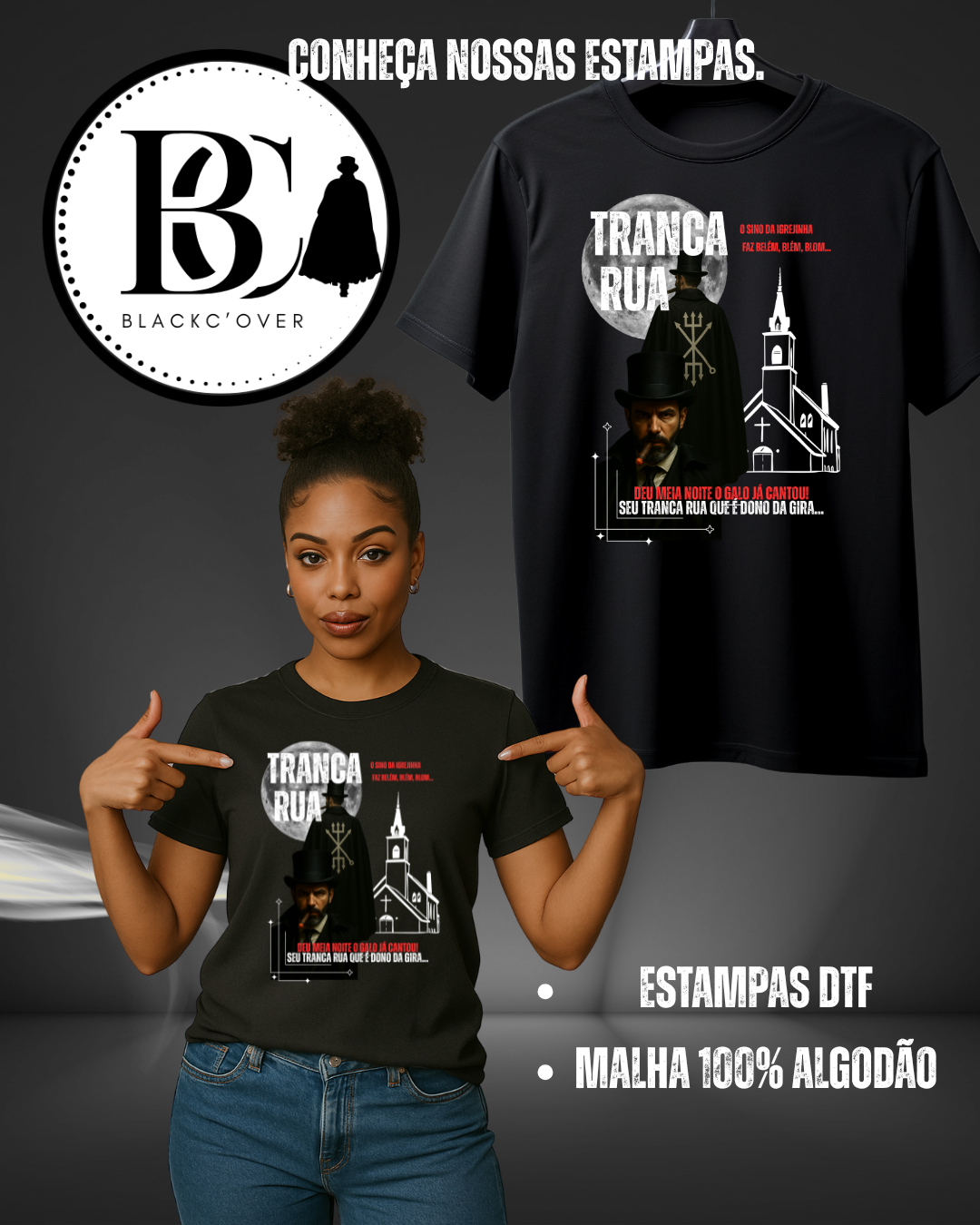 Camiseta Tranca Rua