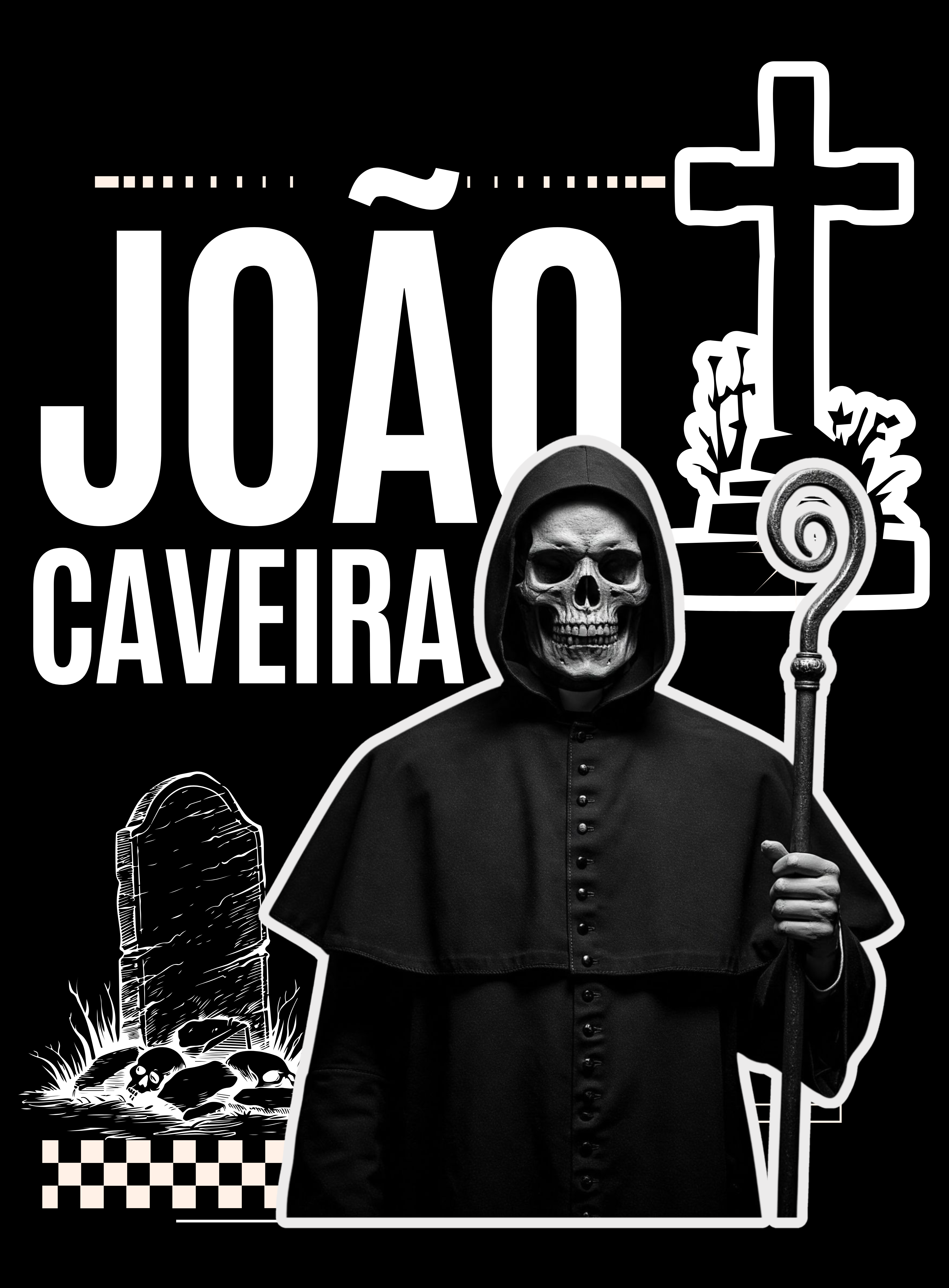 Camiseta João Caveira
