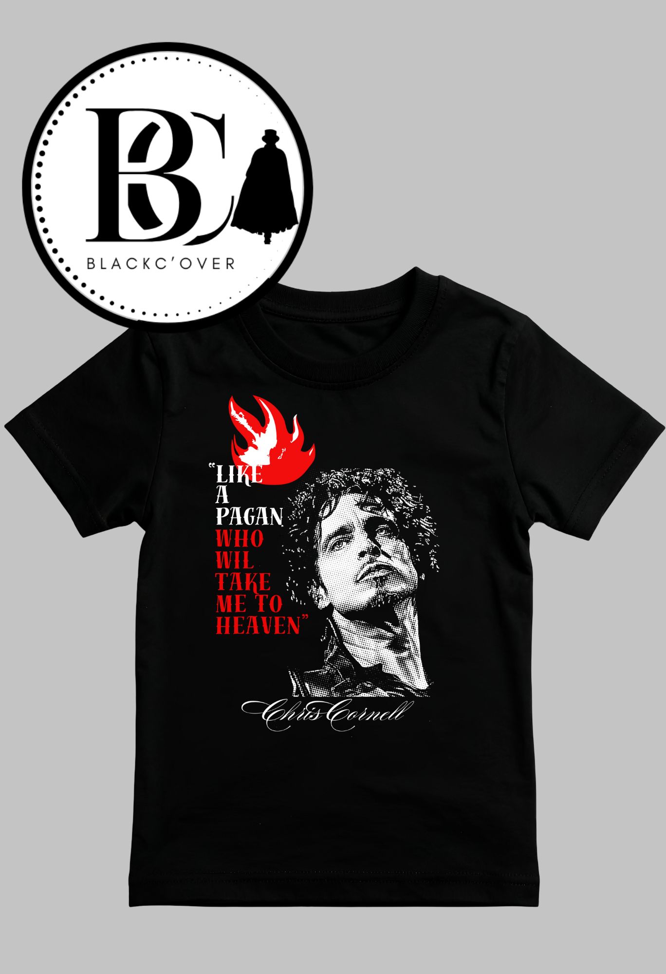Camiseta BlackC'Over Chris Cornell