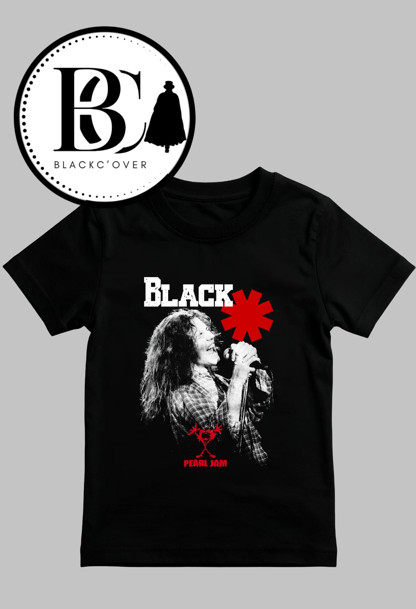 Camiseta Black Pearl Jam
