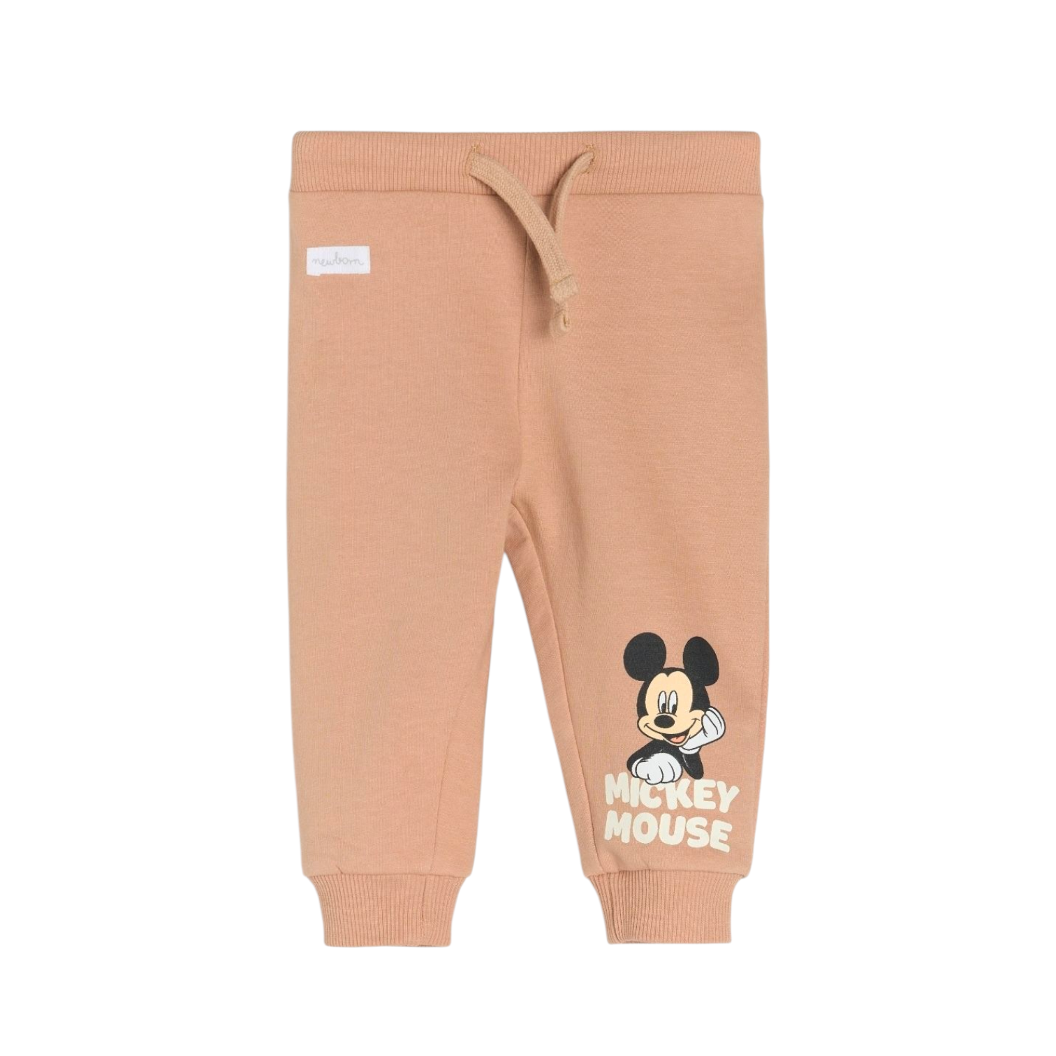 Set Felpa a Righe e Joggers Cammello Mickey Mouse 