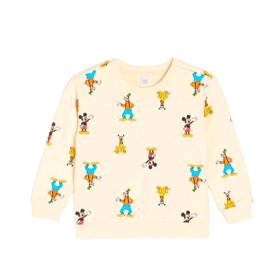 Completo Tuta Disney - Stampa All-Over Topolino, Pippo e Pluto 