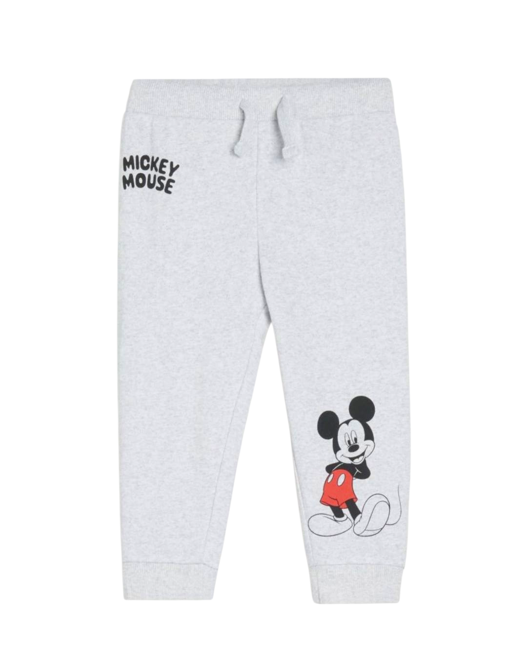 Completo Felpa e Pantaloni Topolino grigio 
