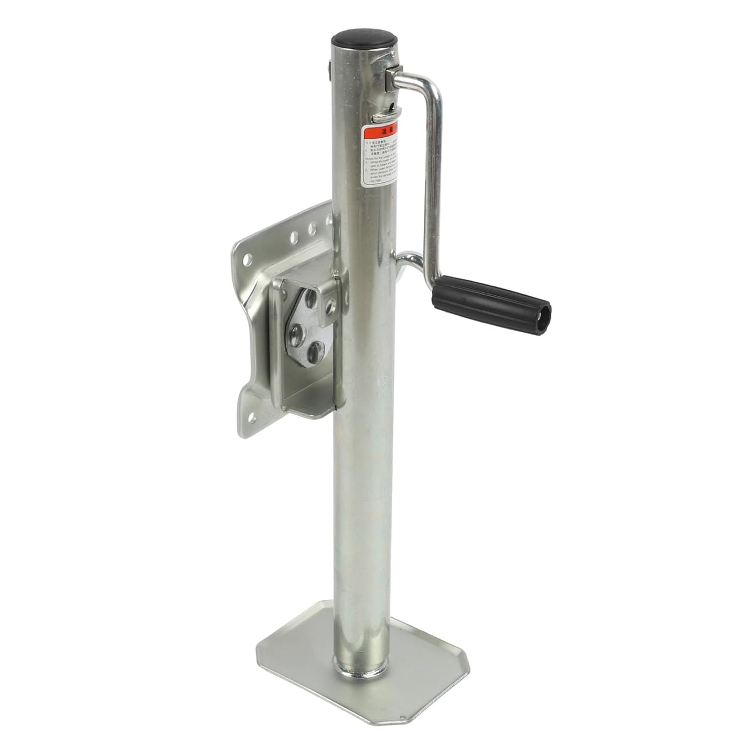 Swivel Trailer Jack, 2000lbs Load Bearing Single Wheel Trailer Jack