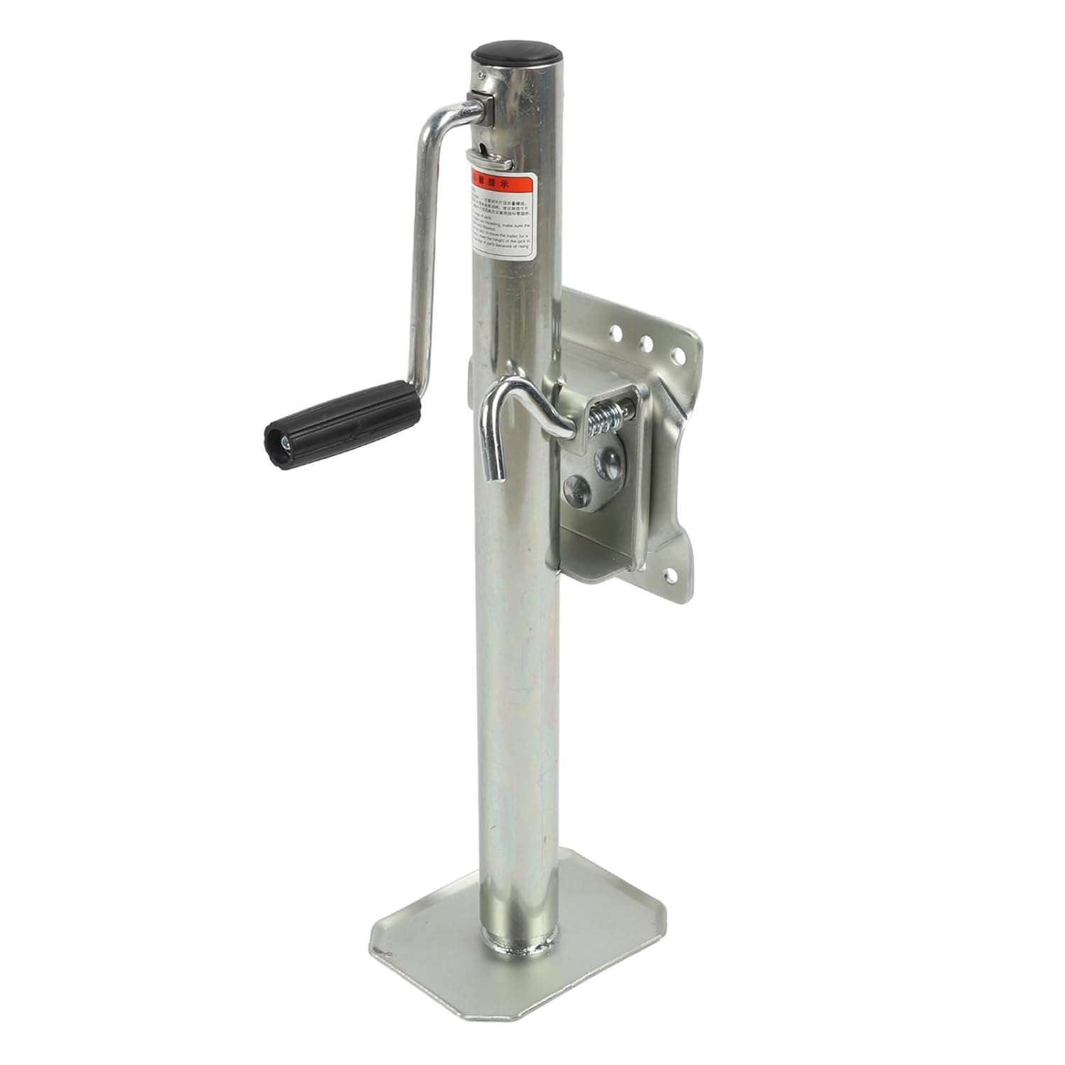 Swivel Trailer Jack, 2000lbs Load Bearing Single Wheel Trailer Jack