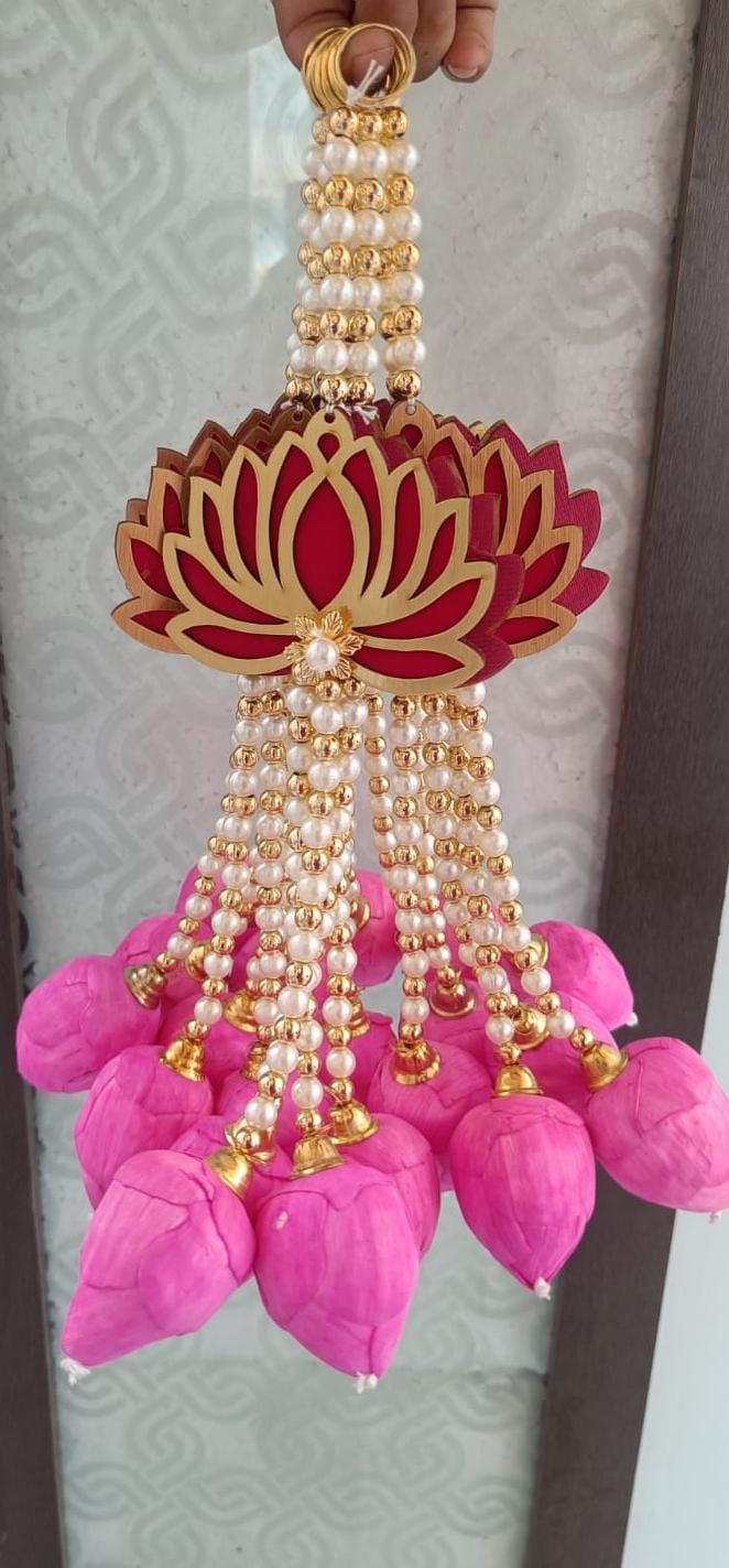 Acrylic Lotus Hanging Decoration