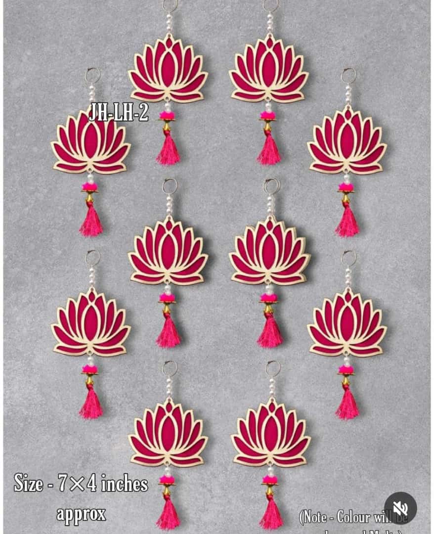 Lotus Flower Backdrop Hangings