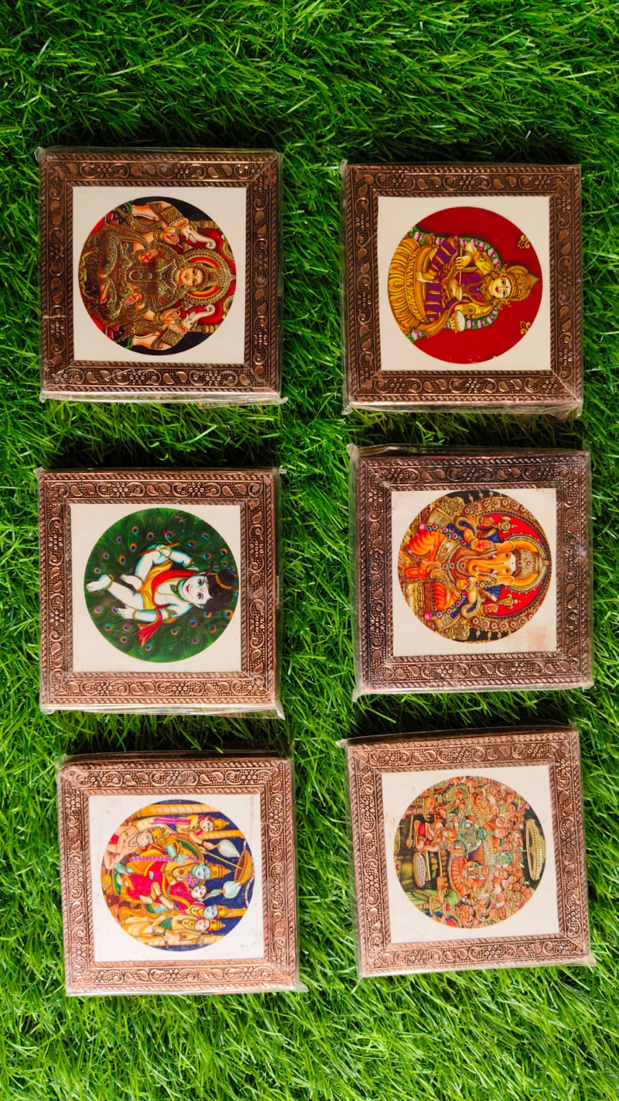 Decorative Rose Gold God/Goddess Frames