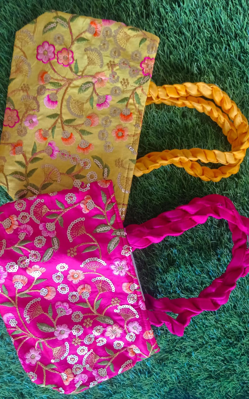 Regal Embroidered Handbag