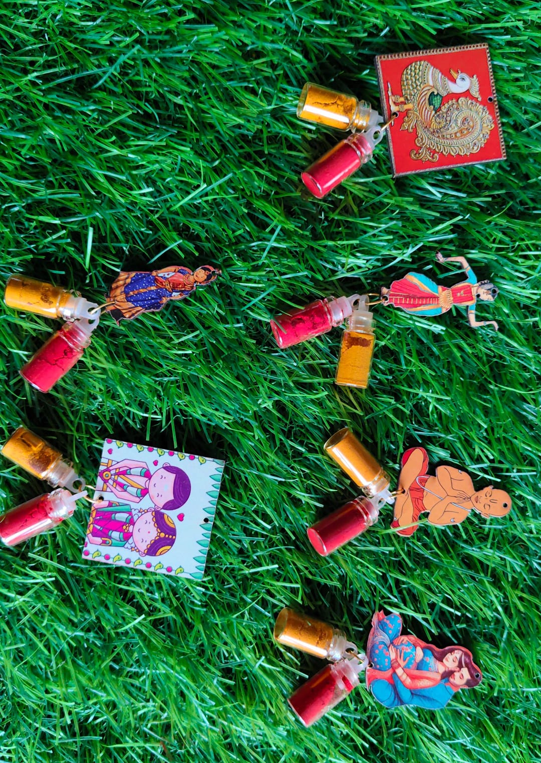 Customizable Fancy Haldi Kumkum Sets