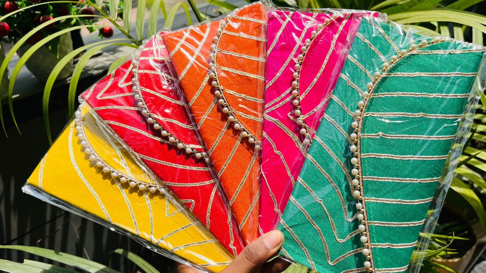 Handcrafted Beaded Clutches (35 Pieces)