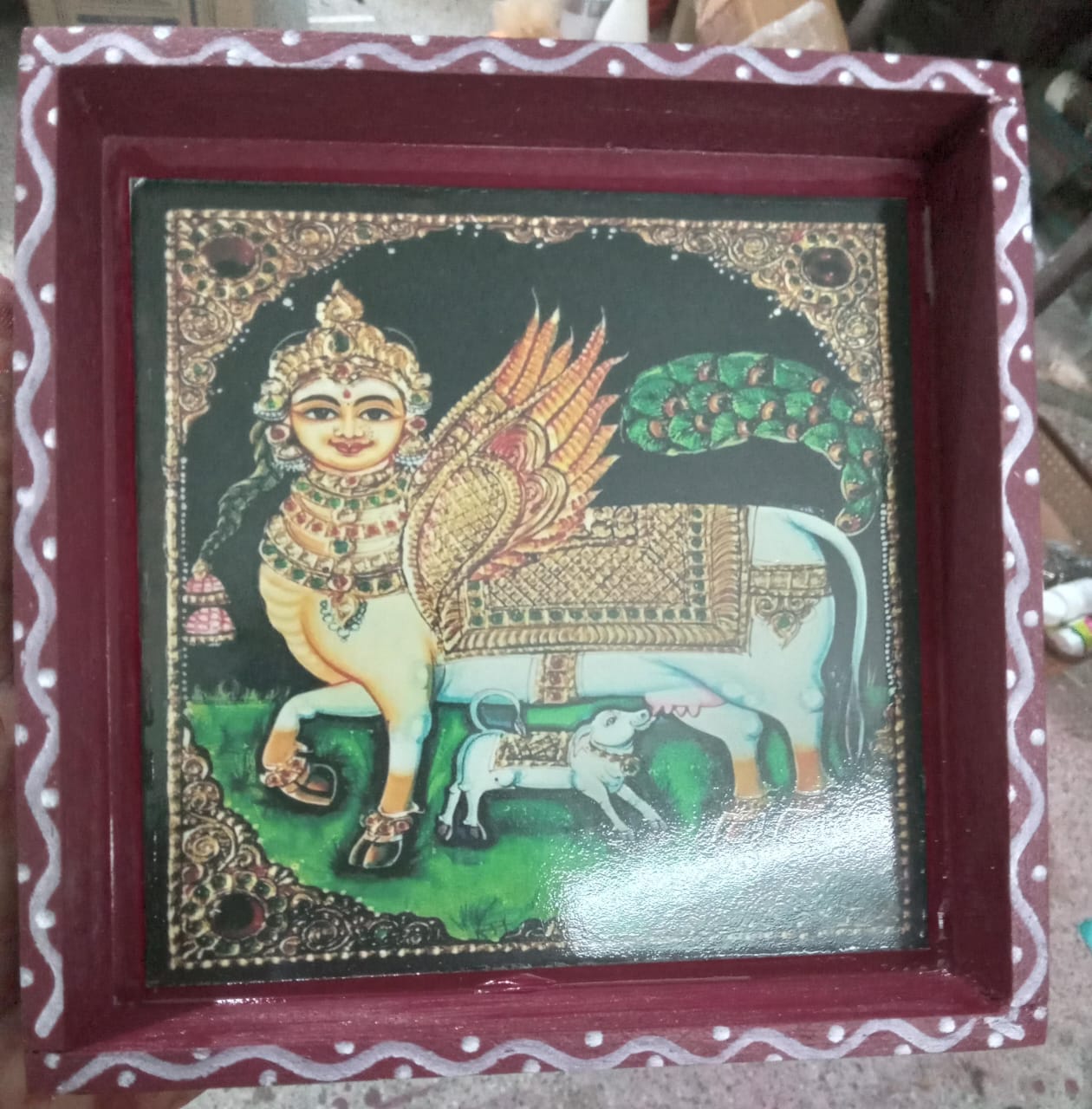 Artistic MDF Teakwood Wall Hangings (Assorted Designs)