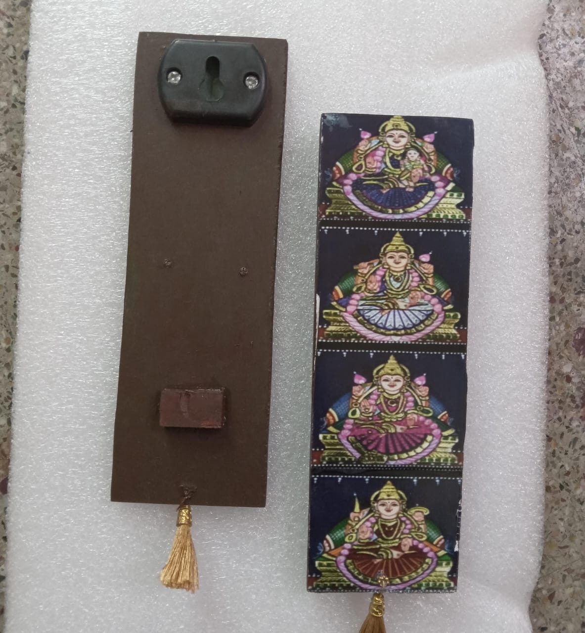 Divine Astalakshmi MDF Wooden Wall Hangings