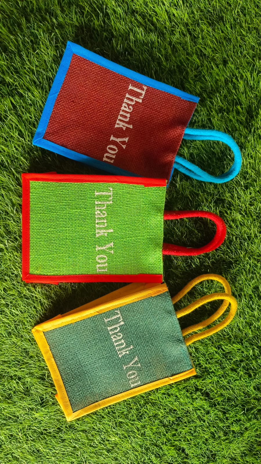 'Thank You' Jute Bags