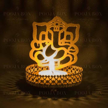 Ganesh Ji Shadow Diyas