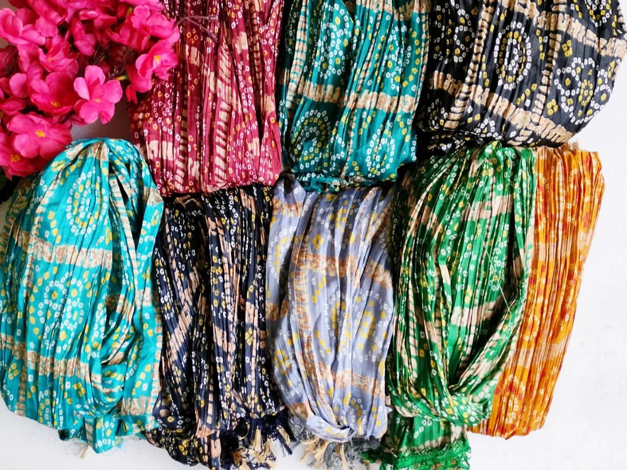 Paithani Dupatta – 2.2 Meters (Assorted Colors & Designs)