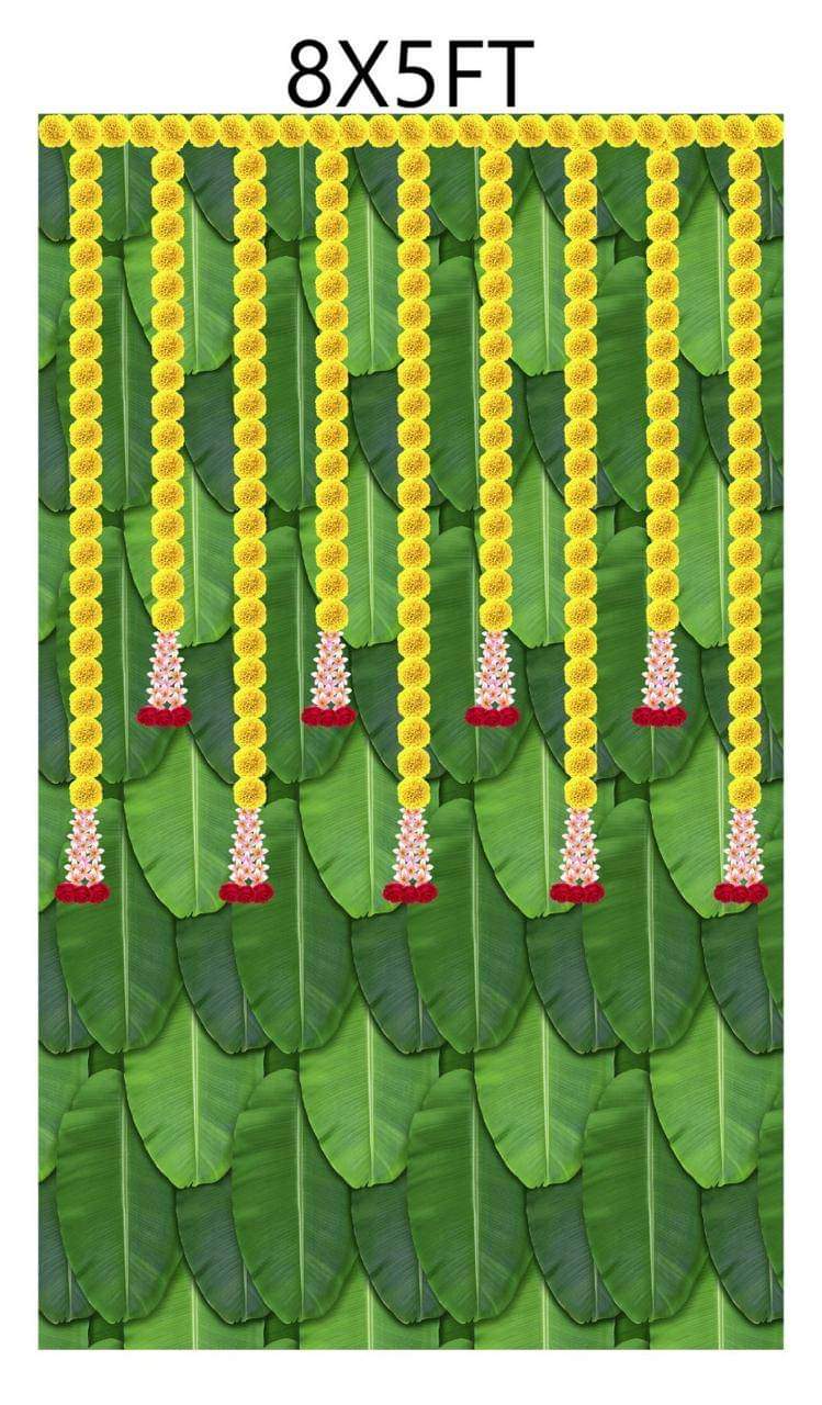 Tall Festive Backdrop - 8 x 5 feet