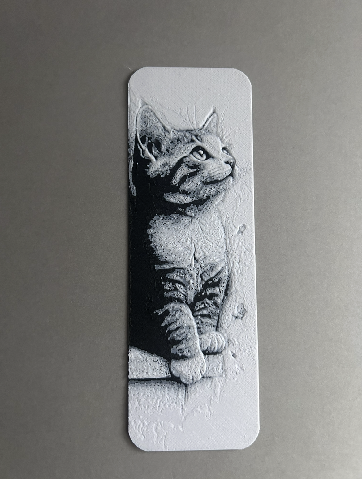 Marque-page chaton
