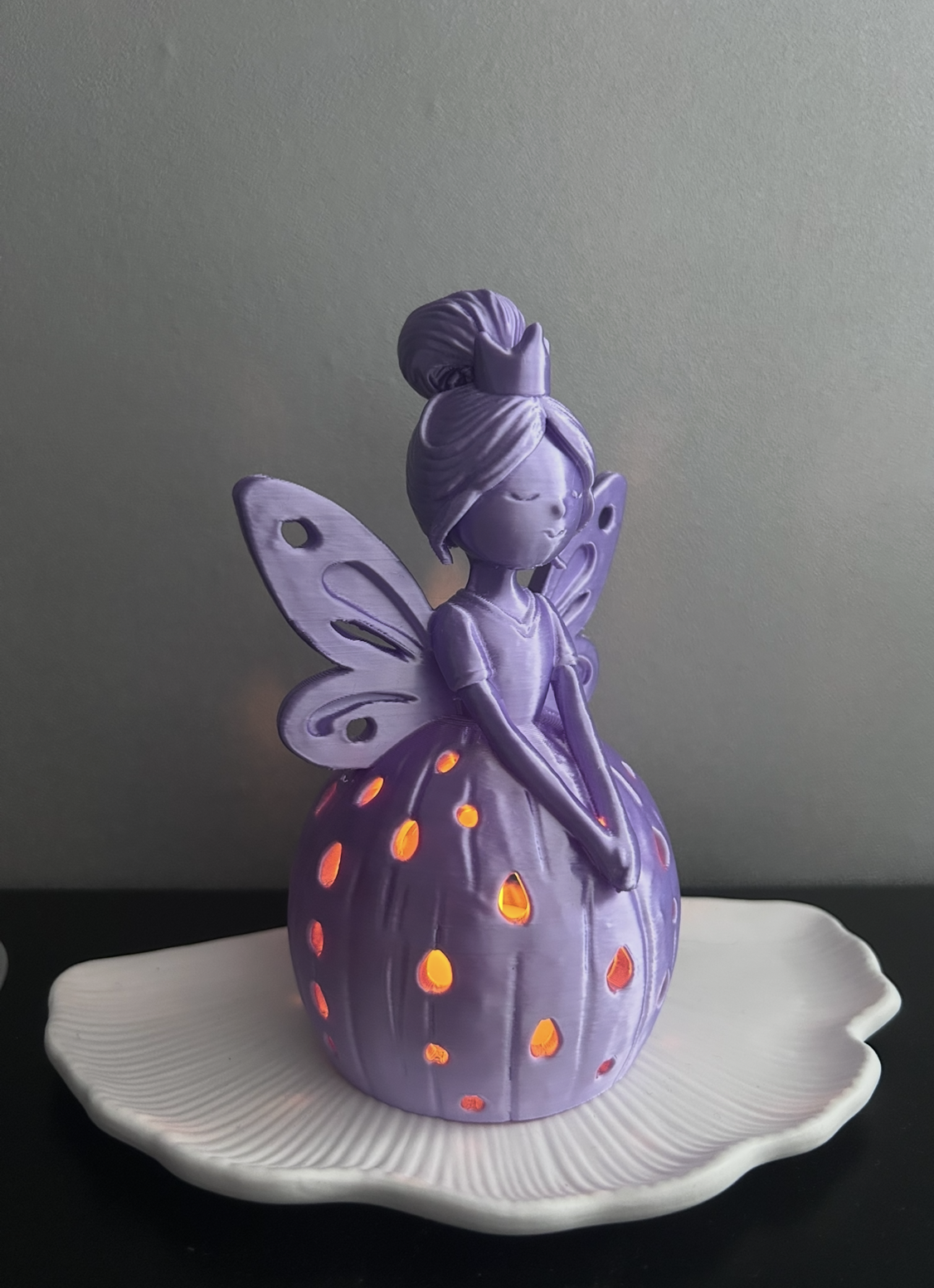 Veilleuse Fée Violette