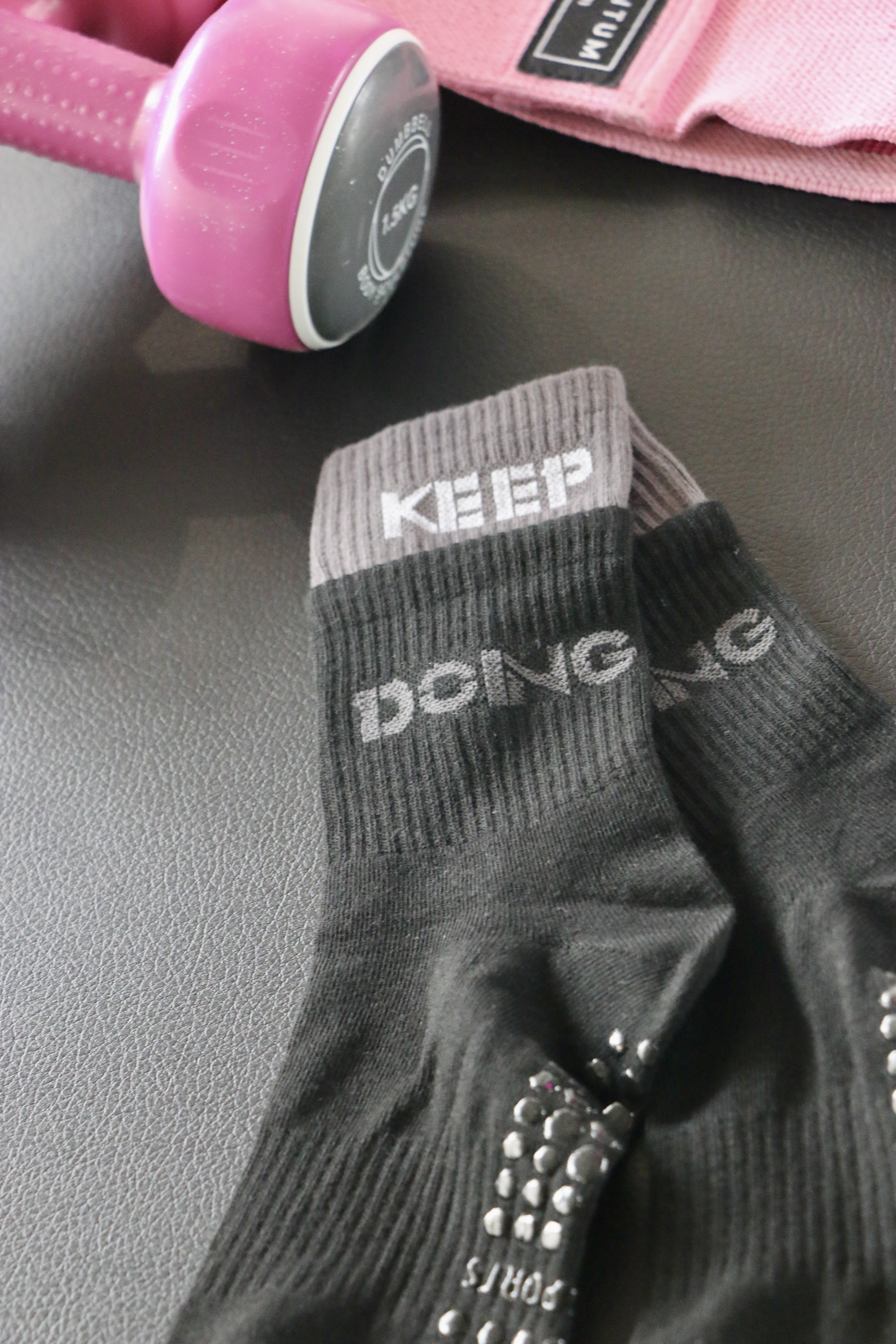 Grip Pilates Socks Dark Grey