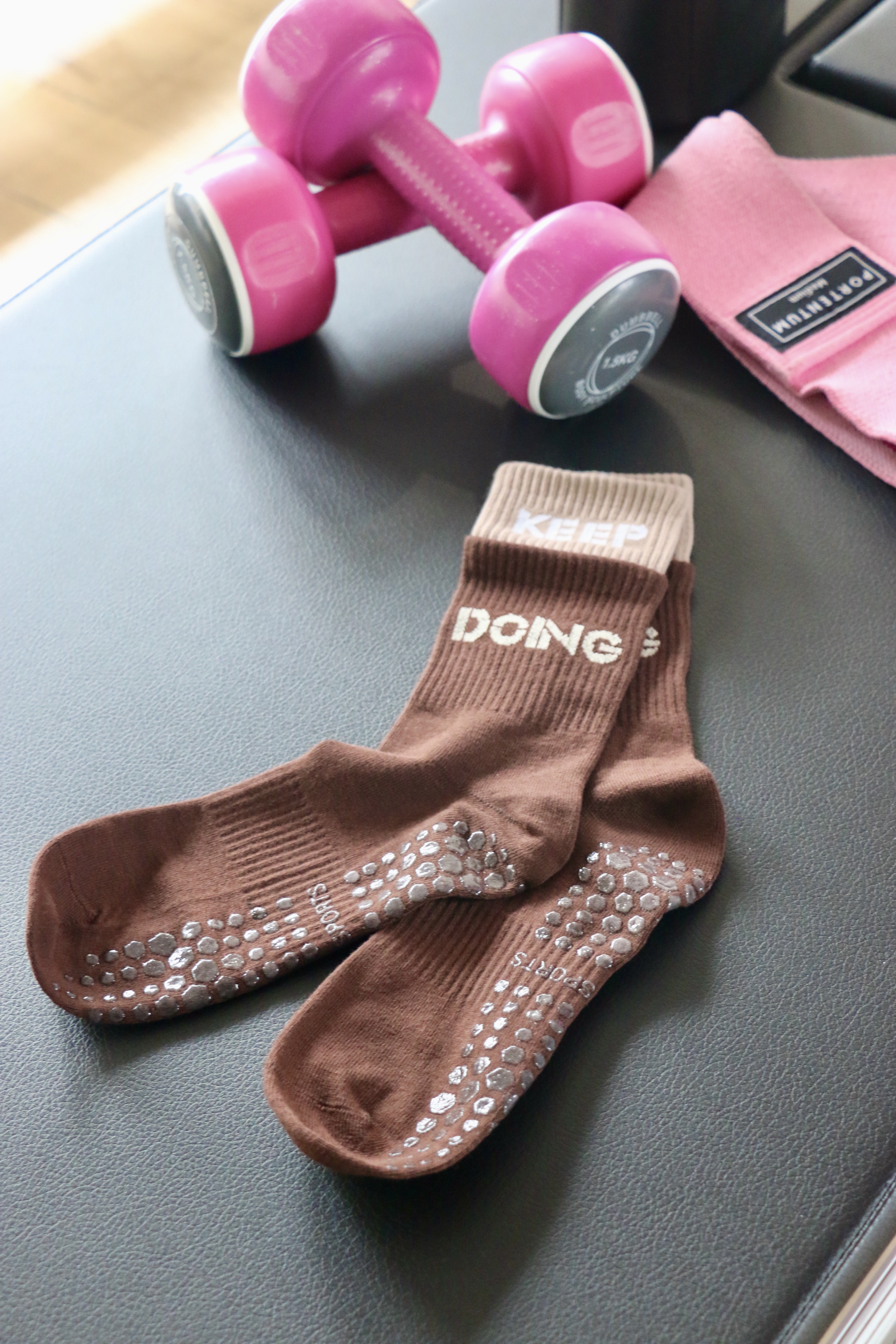 Grip Pilates Socks Rose Pink