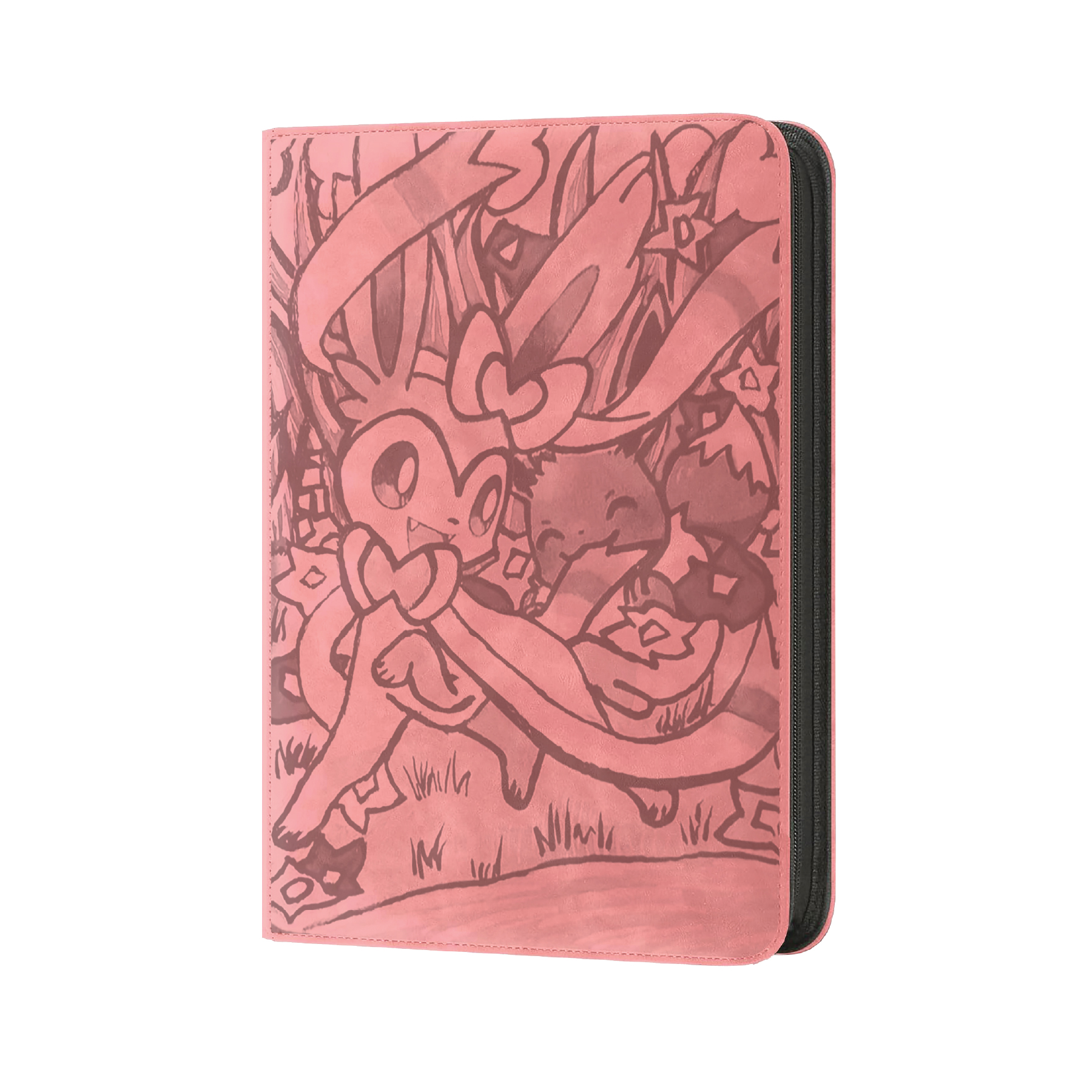 SYLVEON CARD ART 1 PINK
