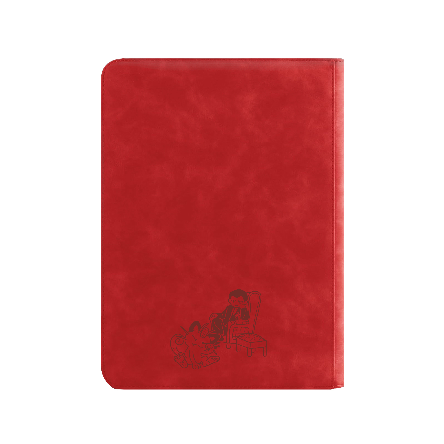 DESTINED RIVALS -  MEWTWO AND GIOVANNI - RED