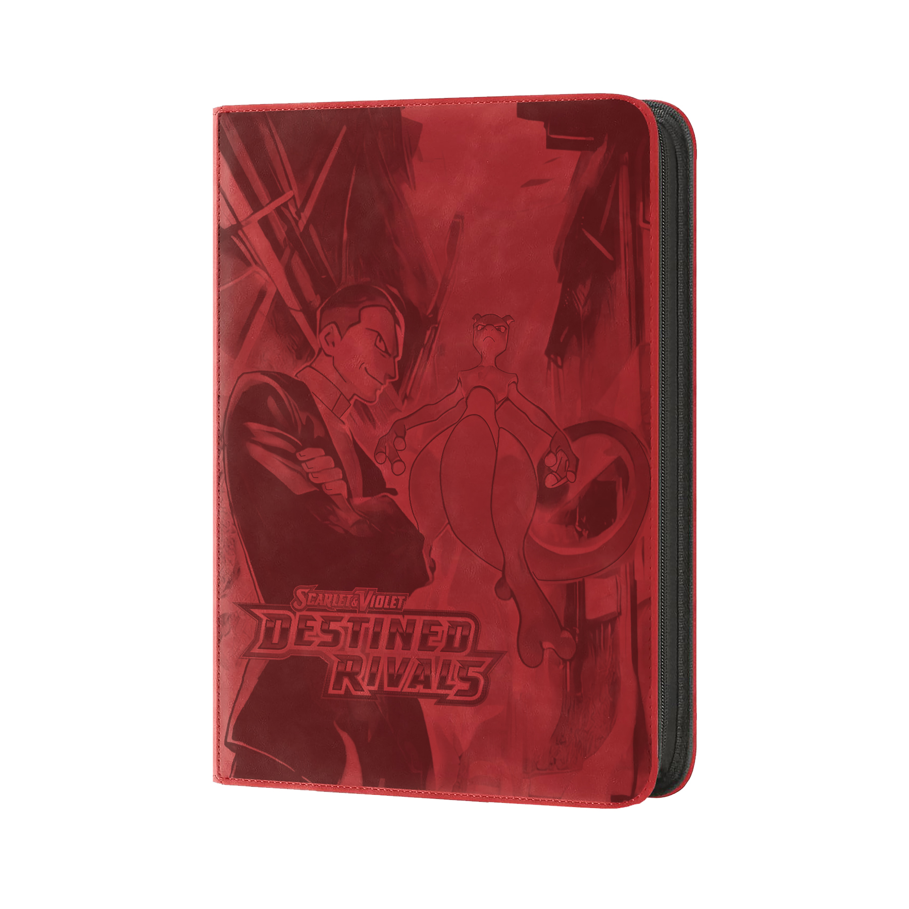 DESTINED RIVALS -  MEWTWO AND GIOVANNI - RED