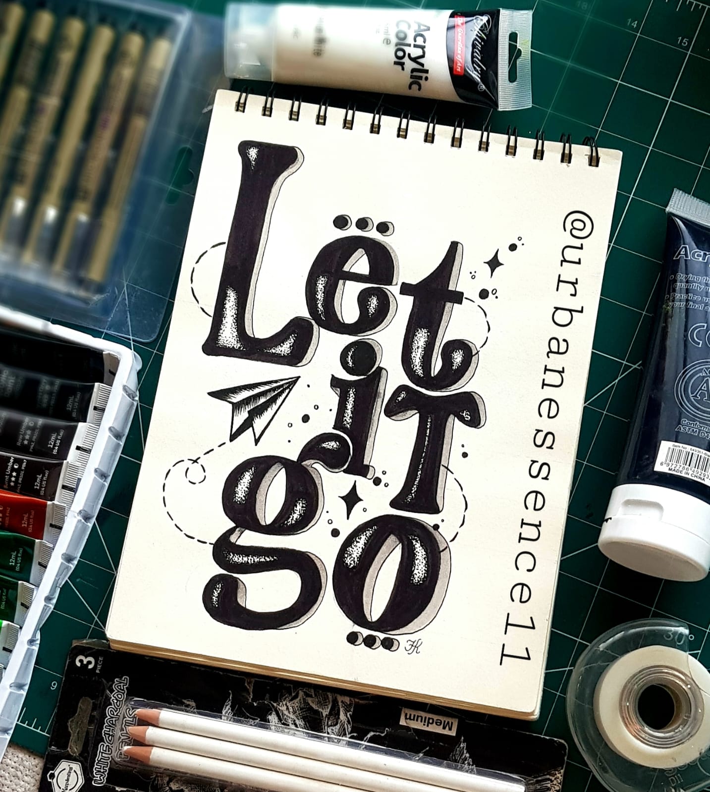 Hand Lettered Art Piece