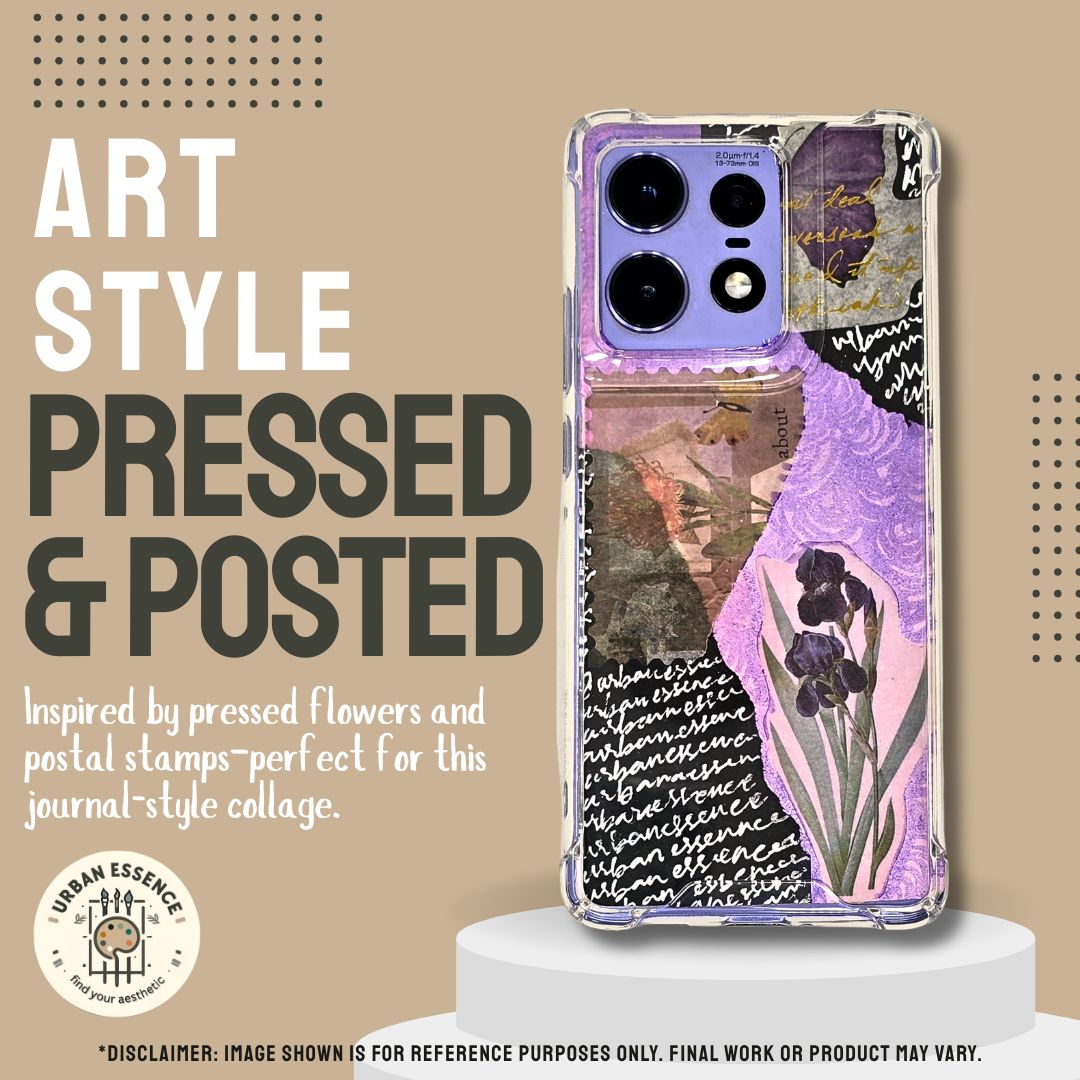 Mobile Paper Insert Compatible with Silicon and Transparent Phone Cases