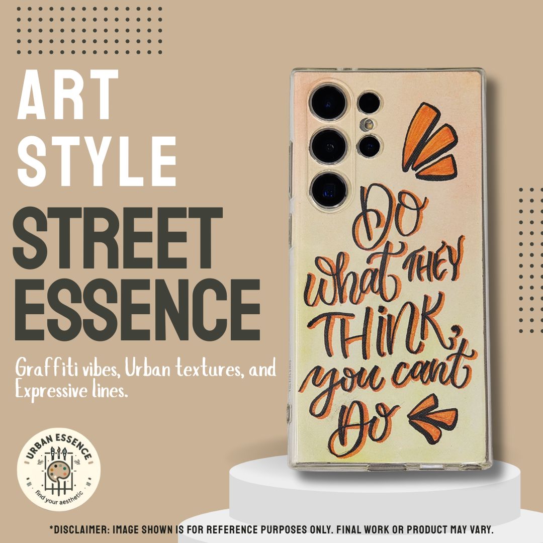 Mobile Paper Insert Compatible with Silicon and Transparent Phone Cases