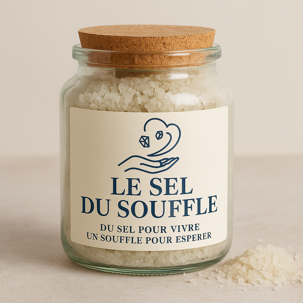  Sel marin artisanal récolté à la main