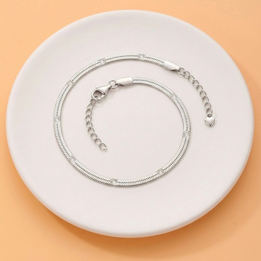 Pulsera de plata ajustable