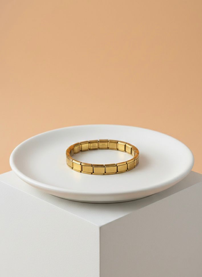 Pulsera dorada Italiana