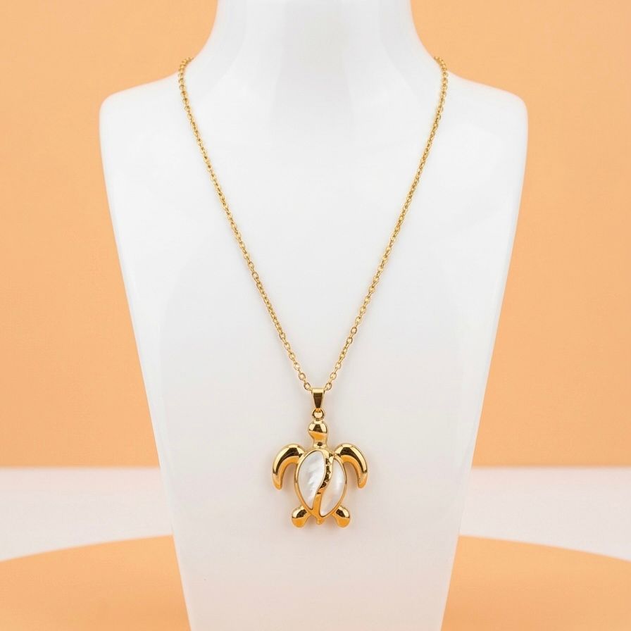 Collar Tortuga Dorada