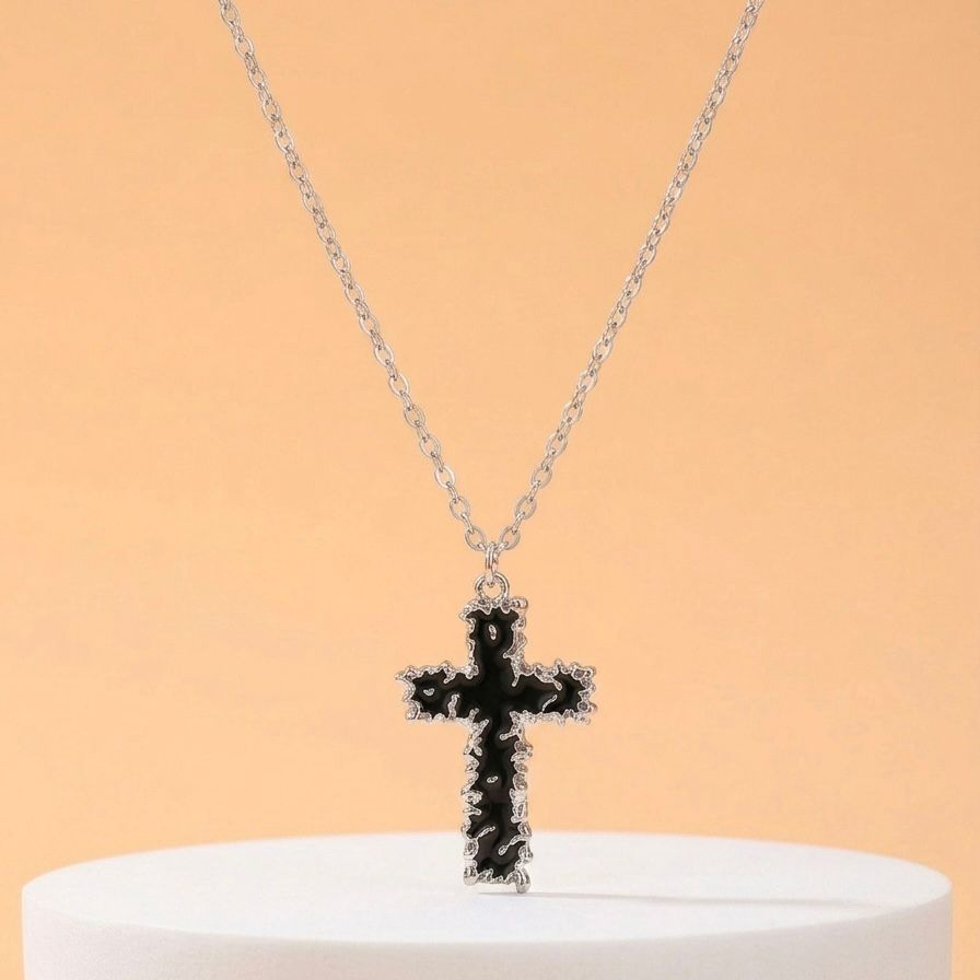 Collar con cruz 