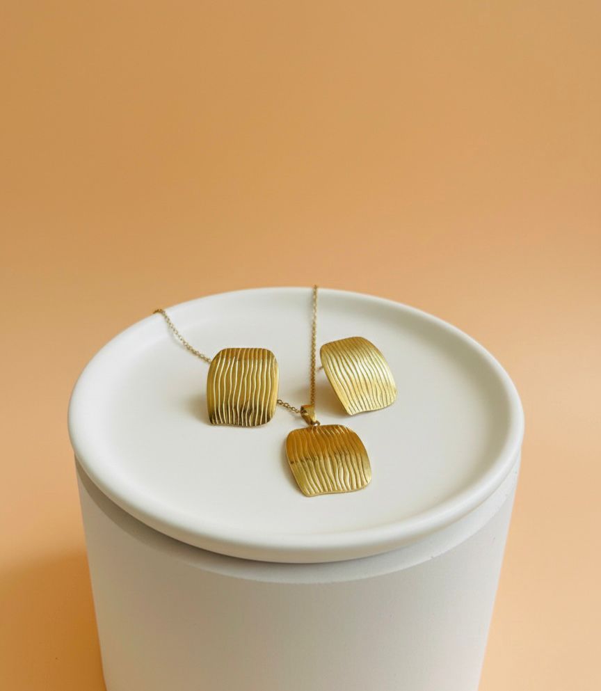 Set de Joyas en Oro Laminado